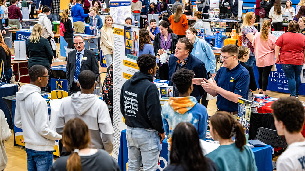 Neumann Hosts First College Fair